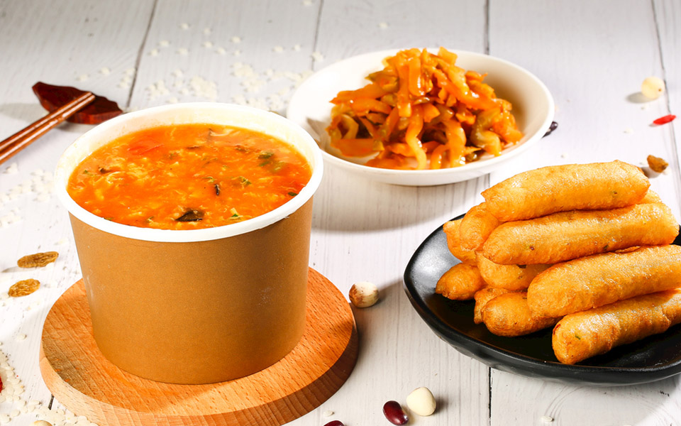 松茸鱼翅腊肠汤